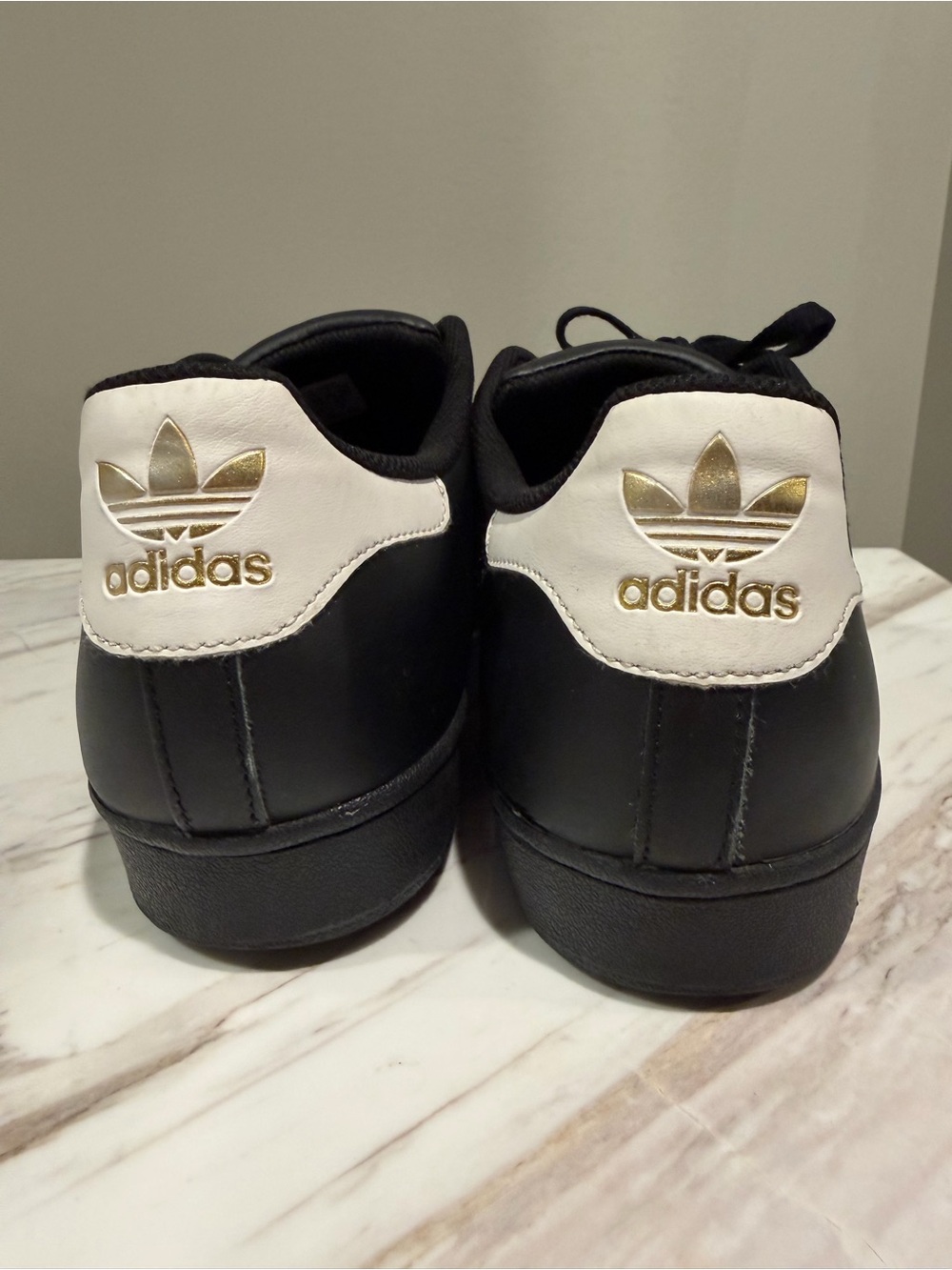 Adidas Superstar ADV Mens Shoes Core Black/Cloud White Size 13 Sneakers 3 Stripe - Picture 3 of 9